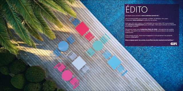 Gifi - Mobilier Jardin 2018